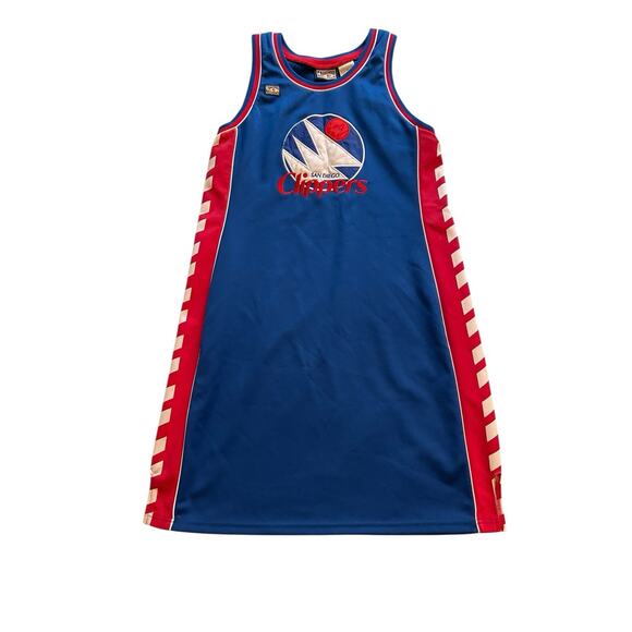 San Diego Clippers Hardwood Classics Women's NBA Dress Jersey Extra Large - Picture 1 of 6